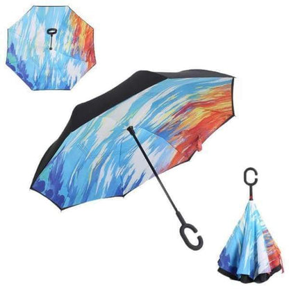 Upside Down Reverse Double Skin Umbrella
