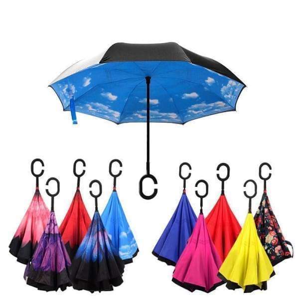 Upside Down Reverse Double Skin Umbrella