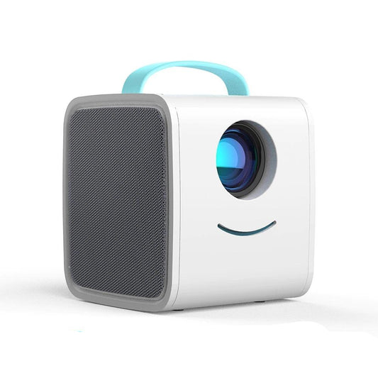 1080 P Multi Port Small Projector Best Portable Mini Projector with Dual HiFi Speakers