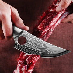 Japanese Chef Knife 5.5INCH Stainless Steel Damascus Butcher Knife For Kitchen