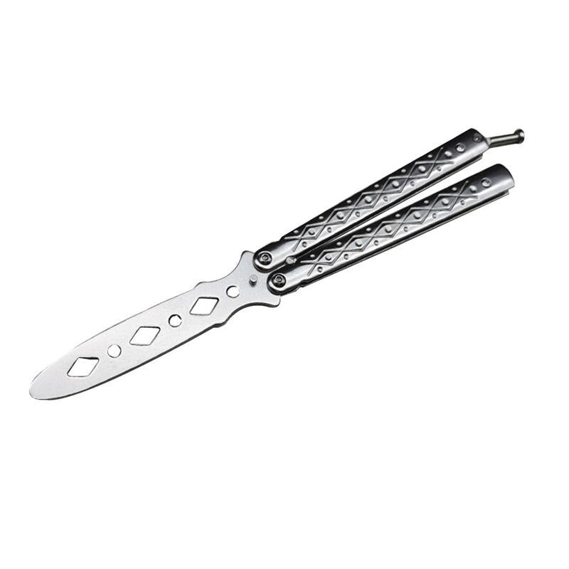 Butterfly Training Knife l Stainless Steel Blade NO Sharp Metal