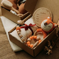 Crochet Toys Gift Baby Basket